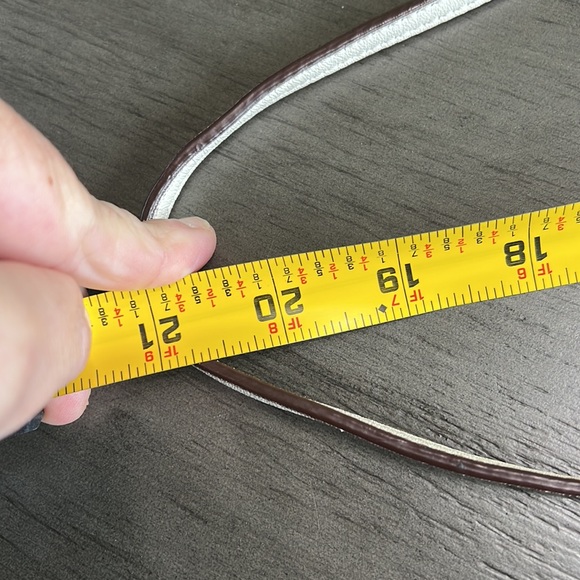 Coach Signature Shoulder Bag Taupe Cream Color leather Strap Silver Hardware - Picture 11 of 11